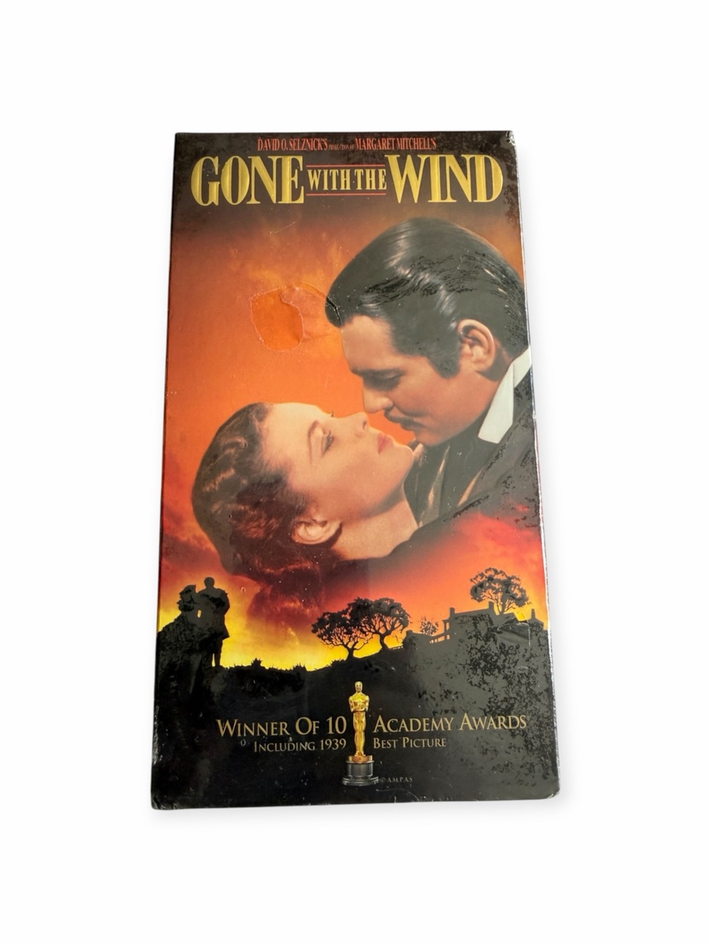 Gone With the Wind VHS 1998 MGM 2 Tape Set Clark Gable Vivien Leigh Sealed